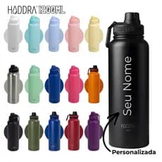 Garrafa Térmica 1200ml/1.2L Personalizado com Seu Nome Academia Bebidas Quentes e Frias Hiddra