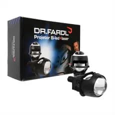 Kit Projetor Bi-led Laser Alta Potencia  30000 Lm Dr Farol