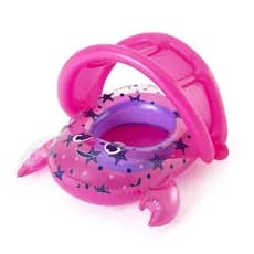 Bote Inflável Infantil Caranguejo para Piscina – Segurança e Diversão para Bebês