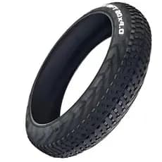 Pneu 20x4.0 Fat Bike Gordo Para E-Bike Mobilete Street Preto