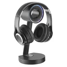 Suporte Para Headset Com Iluminação RGB Octoo GAME-HEADSET (Preto)