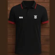 Camisa Polo Times de Futebol Timão 1910 Corinthian s Gola Clássica Confortável Casual Primavera
