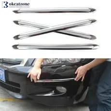 OKCATZONE 4Pcs Protetor De Pára-Choques De Borda De Carro Tiras Anti-Colisão Risco De Raspadores O2S4