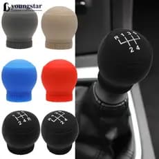 YS Universal Round 5/6 Speed Silicone Car Case De Para Carros Colarinhos De Mudança De Marcha Alavanca De Decoração MT