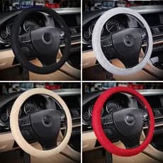 YGS Universal Durável Elástico Volante Ponto Capa De Carro