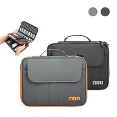 Bolsa Organizadora Eletrônica Impermeável para Cabos Carregador Mouse Power Bank