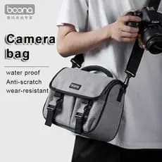 BOONA DSLR Bolsa Para Câmera Com Alça De Ombro Oxford À Prova D'água Resistente Ao Desgaste Lentes Fotógrafo
