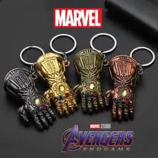 The Avengers Chaveiro Novo Homem De Ferro Infinito Luvas Pingente De Metal Lembrança Jóias Endgame Thanos