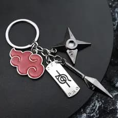 Anime Metal Chaveiro Uchiha Itachi Sharingan Dos Desenhos Animados Titular Anel De Corrente Brinquedos Para Crianças Pre