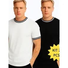 CAMISETA GUARNI脟脙O  /CAMISETA BASICA/CAMISETA MASCULINA/CAMISETA 100% ALGOD脙O