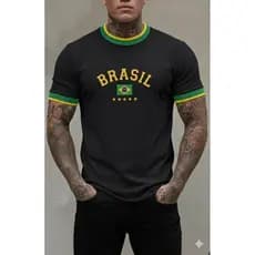 Camiseta Estampada Brasil 2.0