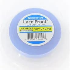 Fita Rolo Adesivo Lace Front Azul 12 Metros X 1,2cm