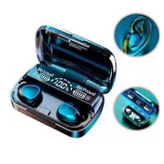 Fone Bluetooth M10 V5.3 Wireless Sem Fio Microfone Cor Preto