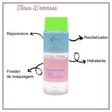 Tônico Facial Revitalizante Proteção Diaria Com Mel, Aloe Vera e Amendoas 100ml