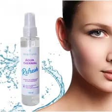 2 Frasco De Água Thermal Refresh Cuidado Diario, Mia Make 120ml