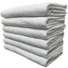 Super Kit 3pçs Toalha de Banho Brancas Lisas 70x130cm 100% Algodão Práticas e Resistentes