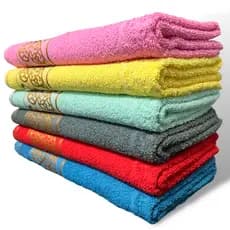 Kit 6 Toalhas de Banho Jade Premium Gigante 70x150cm Alta Absorção 100% Algodão