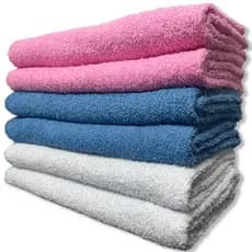 Kit Econômico Toalhas Banho 100% Algodão 70x130cm 270g - 6 Unidades Alice