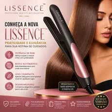 Chapinha Profissional Bivolt 50W Alisadora Compacta Anti Frizz Lissence™