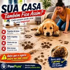 Copo Limpador de Patas Para Pets Limpeza Rápida Portátil 300ml PawPure™