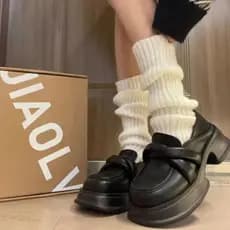 Meias femininas meias estilo Harajuku y2k doce estilo japonês estilo Preppy primavera  Mid-tube