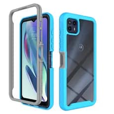 Para Motorola Moto G50 5G Corpo Inteiro Híbrido Anti-Risco Armadura À Prova De Choque Capa Protetora