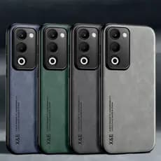 Para OPPO A5 5G 4G Novo Luxo Macio TPU Capa De Couro À Prova De Choque