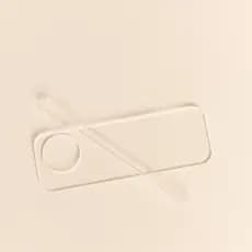 PLACA RETANGULAR COM ESPÁTULA - MIX SET PARA MAQUIADOR