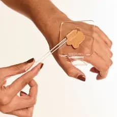 PLACA CURVADA COM ESPÁTULA - HAND BLEND