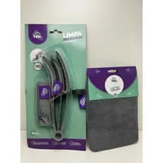 Kit Limpador De Persiana Com Luva Lustradora