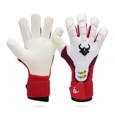 Luvas De Goleiro De Futebol Modelo De Látex Antiderrapante De 4 Mm (Adequado Para Adultos E Jovens) , Com Alça De Pulso