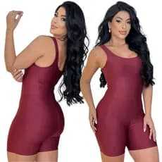 Macaquinho Academia Fitness Feminino Esporte Ar Livre Conforto Pratico
