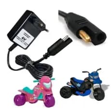 Fonte Carregador 6v 900ma Para Moto Elétrica Bandeirante