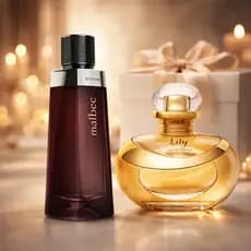 Perfume Colonia Mbec Tradicional e Lyiiily 100ml Linha Premium Luxo e Poder Entrega Imediata