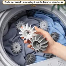 Kit Removedor de Pelos Mágico Reutilizável de Máquina de Lavar Bolas Lavanderia Ferramentas Limpeza