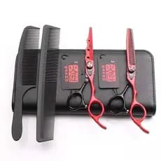 Conjunto de tesouras de cabeleireiro para corte de cabelo profissional KASHO 6.0 'Japan