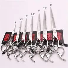 Tesoura de corte de cabelo KASHO japonesa 5,5, 6, 7, 8 polegadas tesoura de corte de cabelo navalha