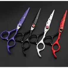 Tesoura Para Cortar Cabelo Colorida De 6 Polegadas , De Aparar Os Dentes