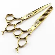 Tesoura De Cabeleireiro , Cabelo Barbeiro Profissional Completa De 6 Polegadas