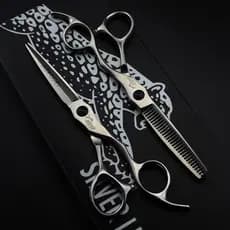 Tesoura De Barbeiro Alemã Profissional JAGUAR Corte De Cabelo De 6 Polegadas