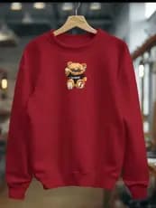 Moletom Gola Careca Moletom Masculino Estampado Casaco Masculino Inverno