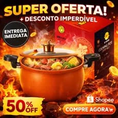 Panela de Micro Pressão Abóbora Anti Aderente Caçarola Por Indução Anti Queimadura 8L