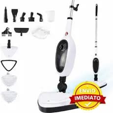 Mop a Vapor Multifuncional 12 em 1 com Acessórios, Adequado para Limpeza de Pisos e Carpetes