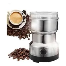 Moedor Elétrico Máquina De Café E Triturador De Sementes Tigela De Aço Inox