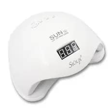 Cabine Sun 5 Sioux Branca digital48W e 24LEDS para secagem de Alongamento e Extensão de Unhas em Gel