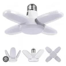 Lâmpada LED Dobrável 4 Pétalas 36W - Ajuste, Elegância e Economia de Energia