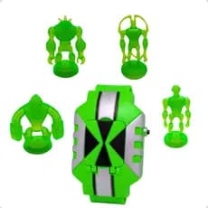 Relogio Ben 10 Com Luz e Som Brinquedo Infantil 4 Aliens Ominiverso Omnitrix