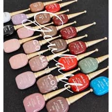 Kit 24 Esmaltes em Gel Bella Rosa 20ml Vermelho - Rosa - Nude - Preto - Branco - Lilas - Azul - Rose