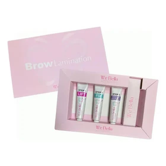 Kit Brow Lamination We Bella By Lu Boscarato Completo