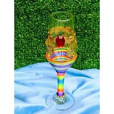 Taça cigana colorida .